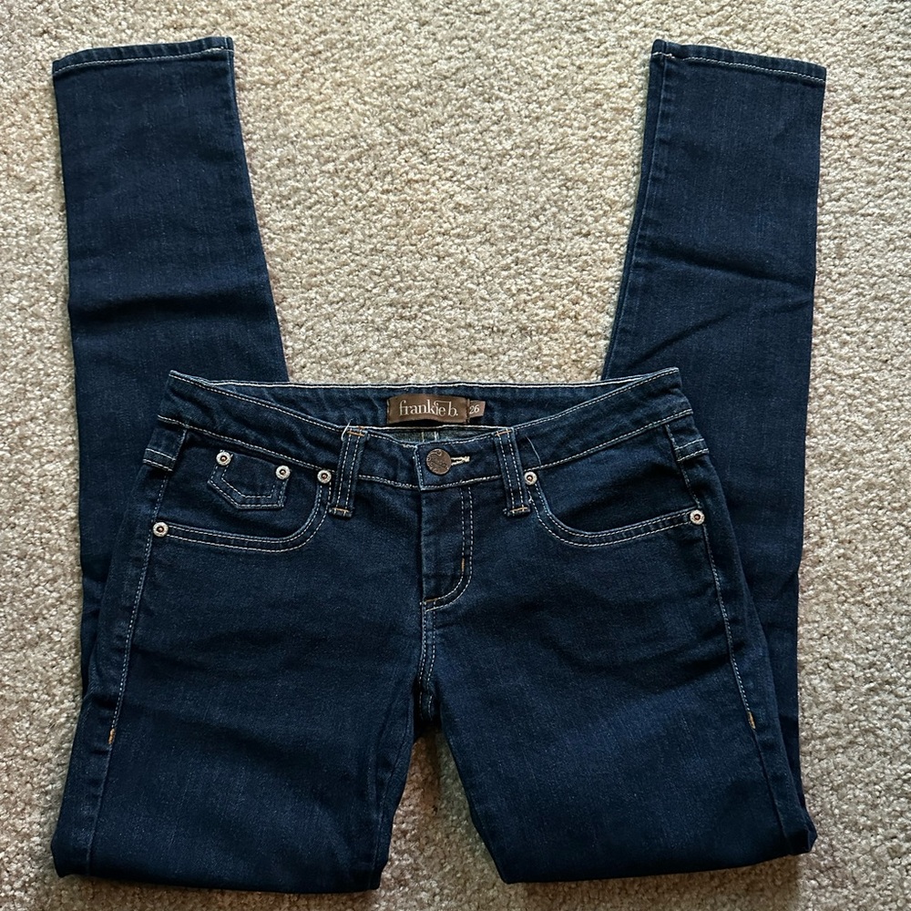 Frankie B. Blue Skinny Jeans